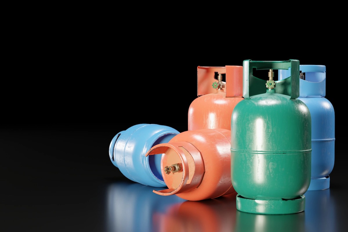 LPG cylinders for petroleum product supply