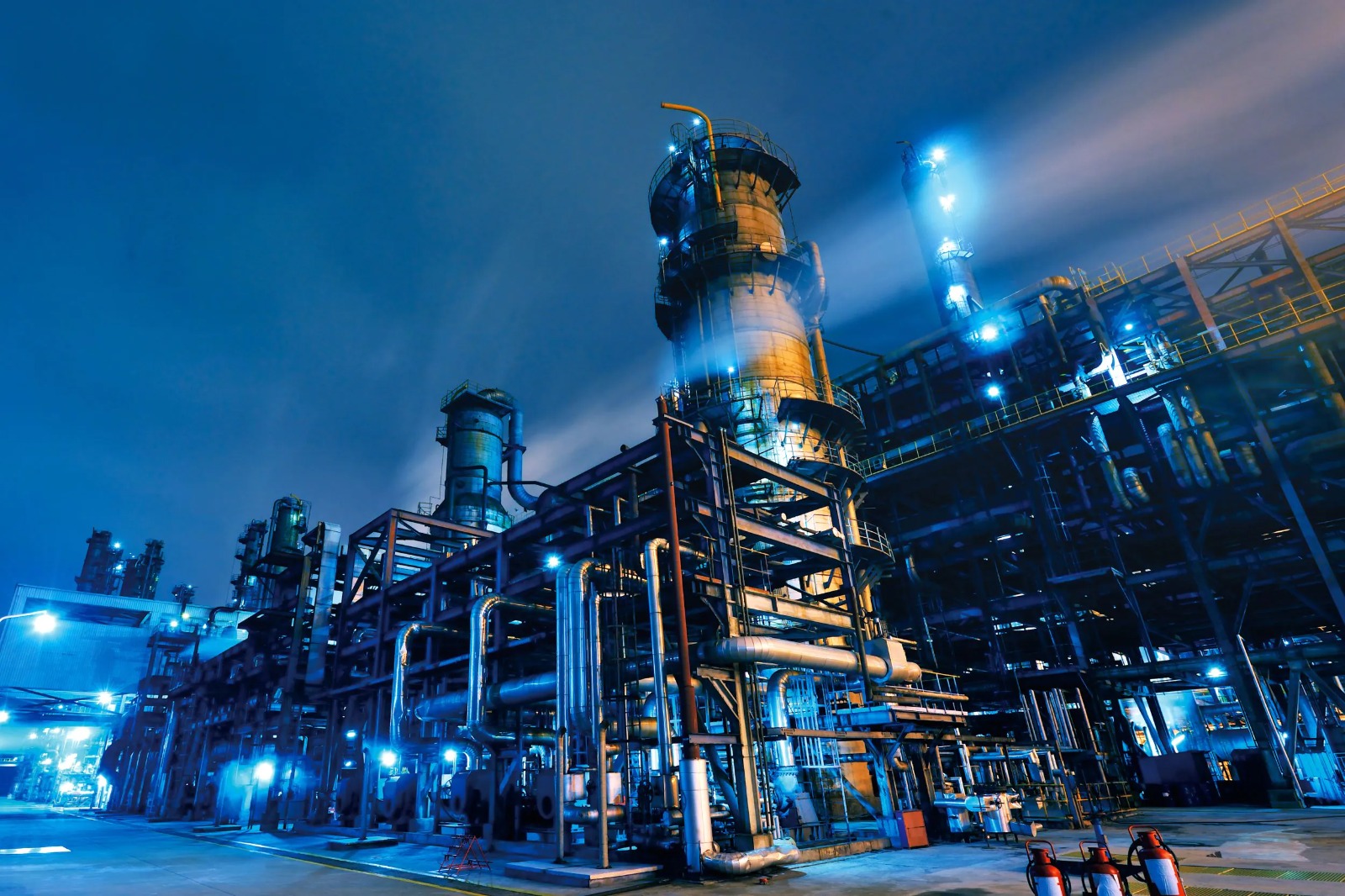 Refinery and industrial processing facility
